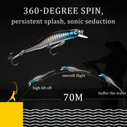 1pcs sinking Minnow Fishing Lure Wobblers Hard Artificial Bait 3D Eyes 8cm 8.5g High Quality Crankbait Plastic Baits Fish Pesca