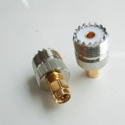UHF SO239 PL259 TO UHF BNC N SMA SO239 PL259 male female flange mount angle RF Coaxial Coax Connector Adapter Brass Converter