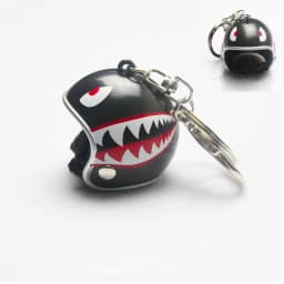New Motorcycle Helmets Key chain Women men Cute Safety Helmet Car Keychain Bags Hot Key Ring gift Jewelry wholesale 17022