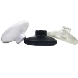 1pcs White Transparent Black 317 Floor Lamp Table Light Foot Switch ON OFF Halfway Round Foot Reset Button Online Switch