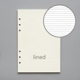 45 Sheets/90 Pages Ring Notebook Insert Refills 6 Holes Loose Leaf Papers Journals A5 A6 A7 Spiral Diary Planner Inner Core Pape