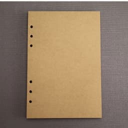 45 Sheets/90 Pages Ring Notebook Insert Refills 6 Holes Loose Leaf Papers Journals A5 A6 A7 Spiral Diary Planner Inner Core Pape