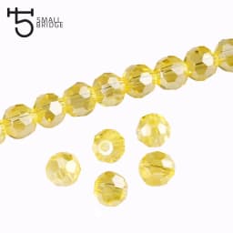 3 4 6 8mm Czech Round Spacer Glass Beads For Jewelry Making Diy Accessories Colorful Faceted Crystal Beads Wholesale Z174