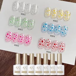 MIANEL 2026 New Summer Waterdrop Top Coat Gel, High Gloss Crystal Plating Sealer, 3D No-Wipe Nail Gel Polish
