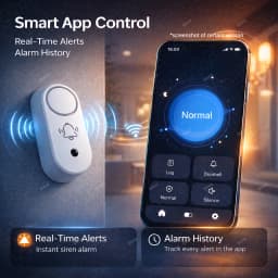 ZigBee Tuya Smart Siren Alarm Optional Vibration Detector 110dB Sound Light Home Linkage Security Alert Support 2MQTT Smart Life