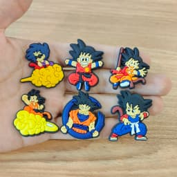 22pcs Dragon Ball Series Shoe Charms for DIY Shoe Decorations Shoe Accessories for Crocs Clog Sandal Decorate Buckle Unisex Gift