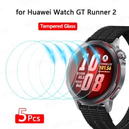 Tempered Glass for Huawei Watch GT Runner 2 Smartwatch Screen Protector HD Anti-Scratch Film for Watch GT Runner 2 Accessories