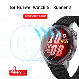 Tempered Glass for Huawei Watch GT Runner 2 Smartwatch Screen Protector HD Anti-Scratch Film for Watch GT Runner 2 Accessories