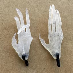 1/6 Monster Doll Accessories Replacement Hands and Arms Nwe Skull 6 Fingers 4 Fingers