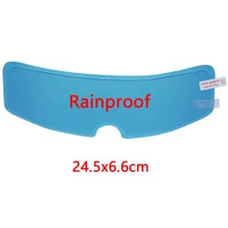 Universal Moto Helmet Anti-fog Patch Film Rainproof Lens Film for Motorcycle Visor Clear Fog Resistant Motor Racing Accessories