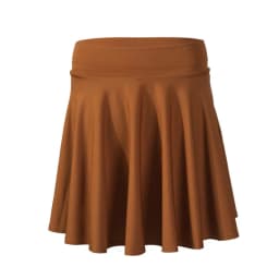 2025 Flared Skirts Women's Basic Shorts Skirt Fashion Versatile Black Casual Mini Skater Medium Pleated Fluffy Skirt Plus Size