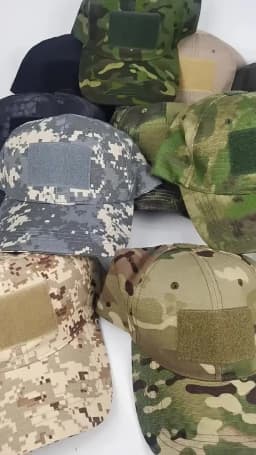 Tactical Balaclava Baseball Caps Full Face Mask Set Men Summer Snapback Sun Hat Outdoor Hunting Camouflage Balaclava
