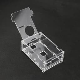Acrylic Case for Raspberry Pi 3 Model B+ 3B Transparent Box Cover Shell Optional Cooling Fan for Raspberry Pi 3B+