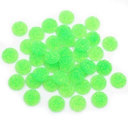 Fashion 40pcs 8mm 10mm 12mm Mix Colors Druzy Natural Stone Convex Flat back Resin Cabochons Jewelry Accessories Supplies
