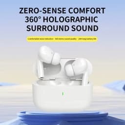 TWS Pro 5 Wireless Bluetooth Earphones Headphones ANC Noise Reduction Earbuds HiFi Sound Low Latency for IPhone Android