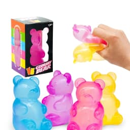 Cute Bear Nee Maltose Squeeze Toy Dough Colorful Sensory Toy Creative New Item Desk Decoration Stress Relief Doll