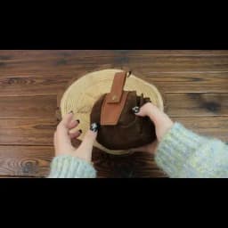 Medieval Viking Money Pouch Bag Cosplay Hangable Belt Waist Bag Unisex Leather Drawstring Bag Coin Purse Party Accessories Prop