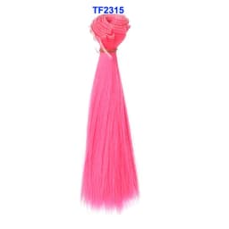 1pcs Wig Refires Bjd Hair 15cm*100CM Black Gold Brown Green Pink Color Straight Wig Hair for 1/3 1/4 BJD Diy