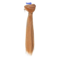 1pcs Wig Refires Bjd Hair 15cm*100CM Black Gold Brown Green Pink Color Straight Wig Hair for 1/3 1/4 BJD Diy