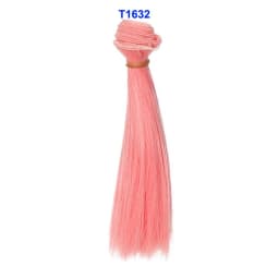 1pcs Wig Refires Bjd Hair 15cm*100CM Black Gold Brown Green Pink Color Straight Wig Hair for 1/3 1/4 BJD Diy
