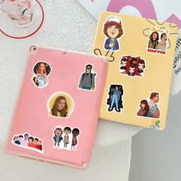 Randon 50pcs Sci-fi Thriller American Stranger Things Water Cup Notebook Suitcase Waterproof Decorative Graffiti Stickers