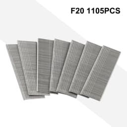 1105pcs F15/F20/F25/F30 Straight 10/15/20/25/30mm Brad Nails For DIY Home Gardening Furniture Woodworking
