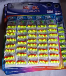 120pcs (20packs) Seven-star Float Carp Fishing Float Fishing Buoys Large Medium Small Size Freshwater fishing Corks B558