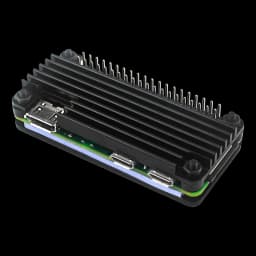 Raspberry Pi Zero 2 W Aluminum Case for Raspberry Pi Zero 2W CNC Metal Shell Passive Cooling Heat Sink GPIO Header