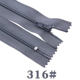 10pcs Nylon Coil Zipper 4"-24" (10 cm-60 cm) for Tailor Crafts, Sewing Clothes Zipper (20 Colors) Sewing Accessories