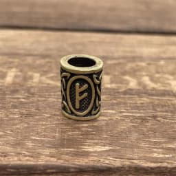 1pcs Tree Of Life Norse Runes Accessories Metal Bead Viking Jewelry Small Hair Beads For Braids Beard Bracelet Making Supplies
