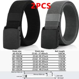 Mens Nylon Webbing Belts Canvas Casual Fabric Tactical Belt High Quality Accessories Jeans Waist Strap HB041