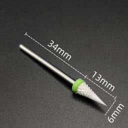 1 Piece Ceramic Nail Art Drill Rotary Cutter Cleaning Device for Nail Art Machine Accessories Removal Nail Gel Tool