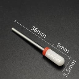 1 Piece Ceramic Nail Art Drill Rotary Cutter Cleaning Device for Nail Art Machine Accessories Removal Nail Gel Tool