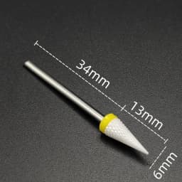 1 Piece Ceramic Nail Art Drill Rotary Cutter Cleaning Device for Nail Art Machine Accessories Removal Nail Gel Tool