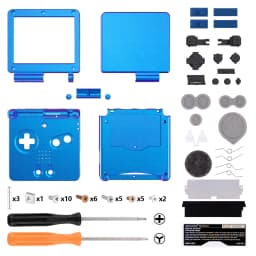 eXtremeRate IPS Ready Upgraded Custom Replacement Housing Shell for Gameboy Advance SP GBA SP for IPS & Standard LCD