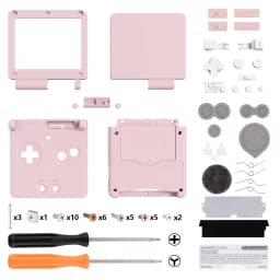 eXtremeRate IPS Ready Upgraded Custom Replacement Housing Shell for Gameboy Advance SP GBA SP for IPS & Standard LCD