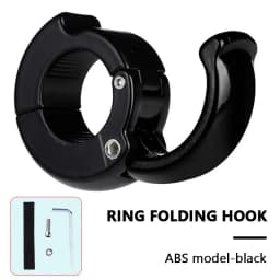 SEAMETAL Replaceable Bikes Hanging Bag Hook Multi-function ABS/Aluminum Motorcycle Hanger Hook Helmet Hooks for Motorcycle Bikes