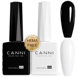 CANNI HEMA/TPO FREE 9ML Primer Base Coat Topcoat and Color Gel Polish Base Soak Off UV LED Fast Dry Nail Liquid Manicure Gel DIY