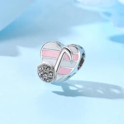 925 Sterling Silver Charms Beads Original Love Music Notes Piano Headphone Charm Fit Brand Bracelets Necklaces Jewelry For Women