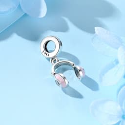 925 Sterling Silver Charms Beads Original Love Music Notes Piano Headphone Charm Fit Brand Bracelets Necklaces Jewelry For Women