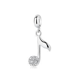 925 Sterling Silver Charms Beads Original Love Music Notes Piano Headphone Charm Fit Brand Bracelets Necklaces Jewelry For Women
