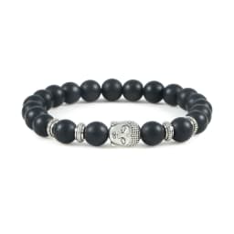 Reiki Tiger Eyes Beaded Buddha Bracelet Natural Stone Bracelet Elastic Rosary Men Women Prayer Charm Yoga Jewelry Gift Pulseras