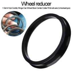 4Pcs/Set Automotive Car Plastic Wheel Hub Centric Rings Center Hubrings Bore 73.1-57.1 66.6-57.1