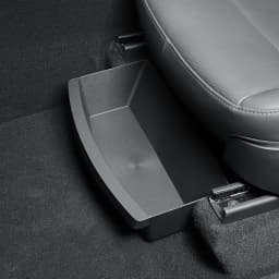 TEKSY 2 PCS For Tesla New Model Y 2025 2026 Launch Juniper Front Seats Under Seat Drawer TPE Storage Box