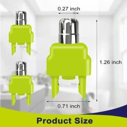 Brangdy Nose Hair Trimmer Replacement Blades Compatible with Philips One Blade QP2520 QP2630 QP6510 QP6530 Electric Shaver