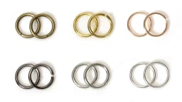 200pcs/lot Wholesale Open Circle Jump Rings Necklace Bracelet Earring Pendant Connectors DIY Making Jewelry Crafts Accessories