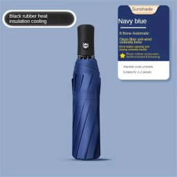 Umbrella Fully Automatic Thickened Enlarged Reinforced Folding Umbrella Sun and Rainproof Sunshade Umbrella for Women Sunscreen