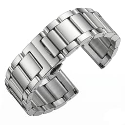 Stainless Steel Watch Band Bracelet 18 20 21 22 23 24mm Women Men Solid Metal Wristband Replacement Strap Accessories With Tool