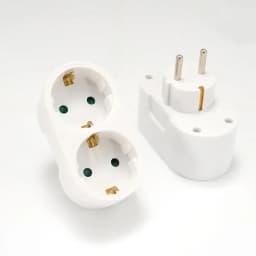 EU Extension Socket ON/OFF Switch 16A 250V Standard Plug Adapter Conversion Sockets Germany Plug 1 to 2 or 1 to 3 Way AC Outlets