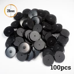 28mm Round Bases for Gaming Miniatures and Table Games 28.5mm
